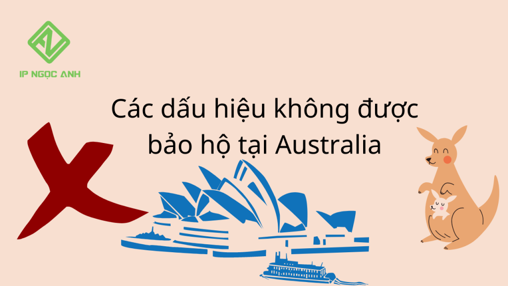 Các dấu hiệu không được bảo hộ tại Australia