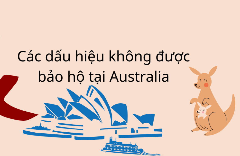 Các dấu hiệu không được bảo hộ tại Australia