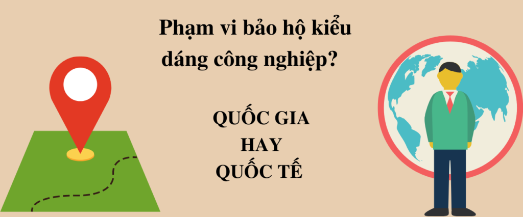 Kiểu dáng công nghiệp được bảo hộ trong phạm vi quốc gia hay quốc tế?