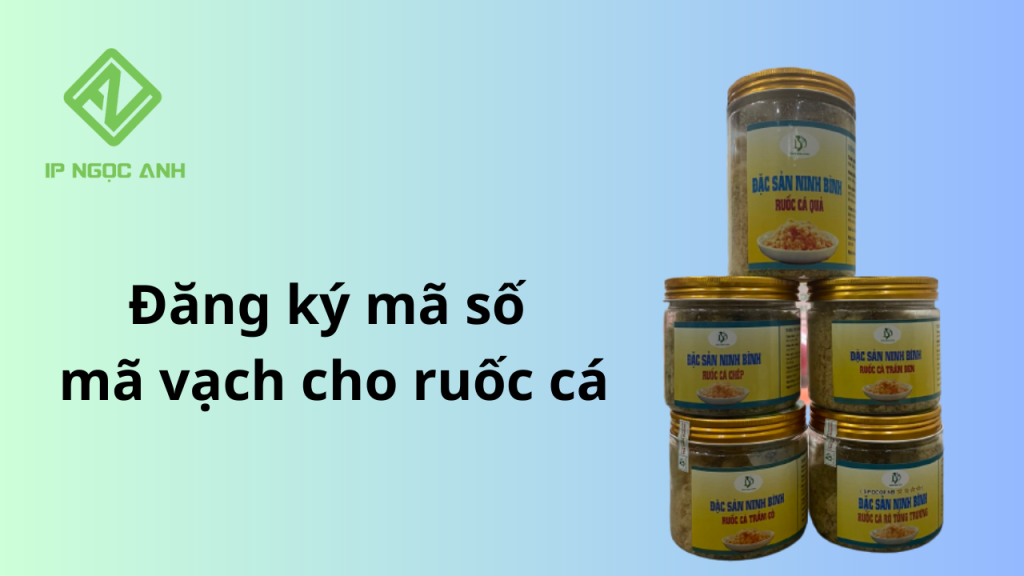 Đăng ký mã số mã vạch cho ruốc cá